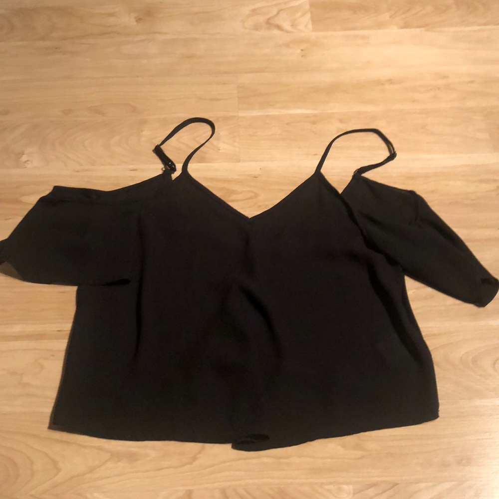 Never worn float crop top